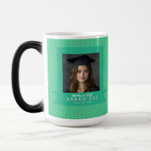 Vacker sicksack-mönster examen kaffe