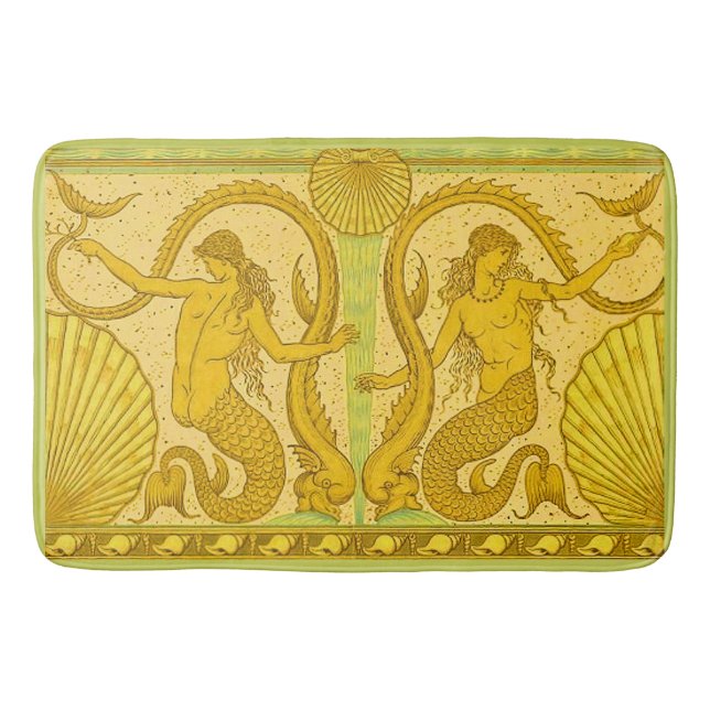 vacker sjöjungfruar badrumsmatta (Framsidan)