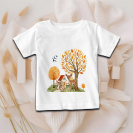 Vacker Skogsstuga på Landsbygden T Shirt