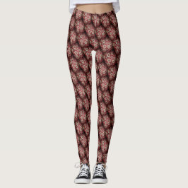 Vacker skuggad design för vacker kvinna leggings