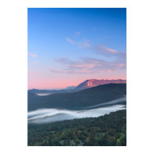 Vacker soluppståndelse på Nanos från Šilentabor