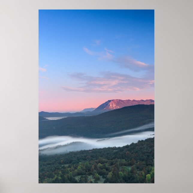 Vacker soluppståndelse på Nanos från Šilentabor Poster (Framsidan)