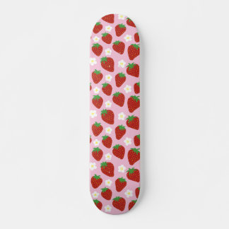 Vacker sommar jordgubbsmönster mini skateboard bräda 18,5 cm