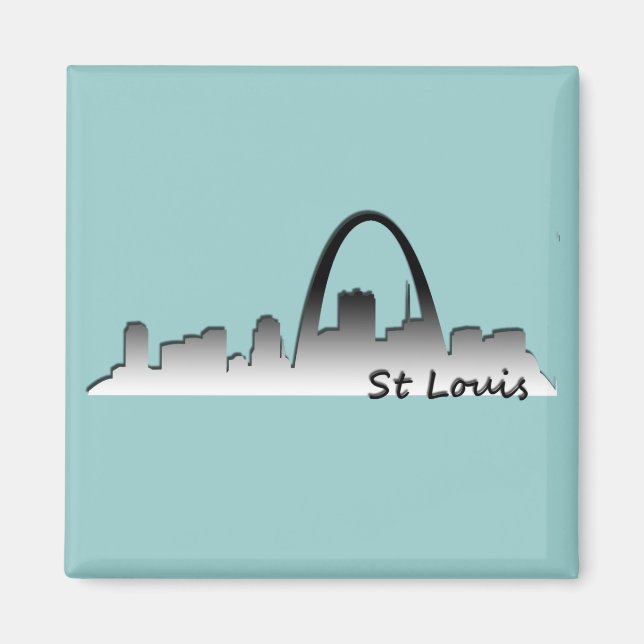 Vacker St Louis Magnet (Framsidan)