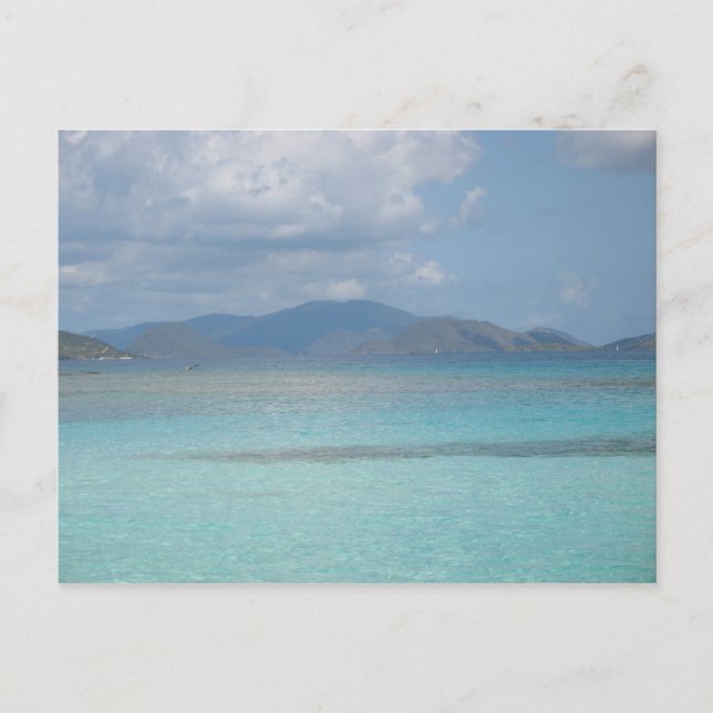 Vacker St. Thomas Vykort (Framsida)