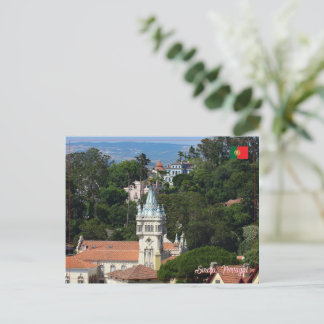 Vacker stad Sintra, Portugal Vykort