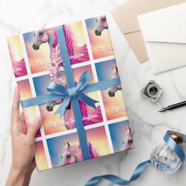 Vacker sto eller hingst   presentpapper (Gifting)