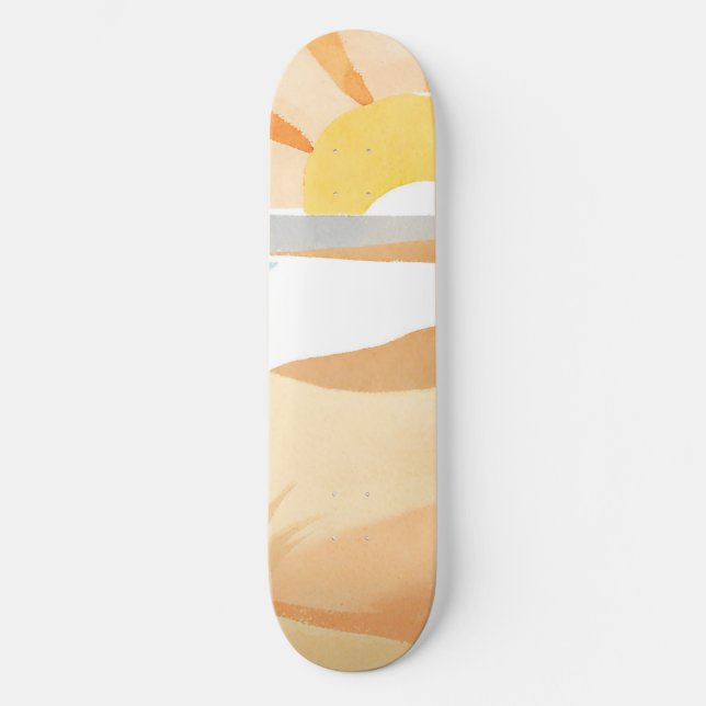 vacker strand mini skateboard bräda 18,5 cm (Framsida)