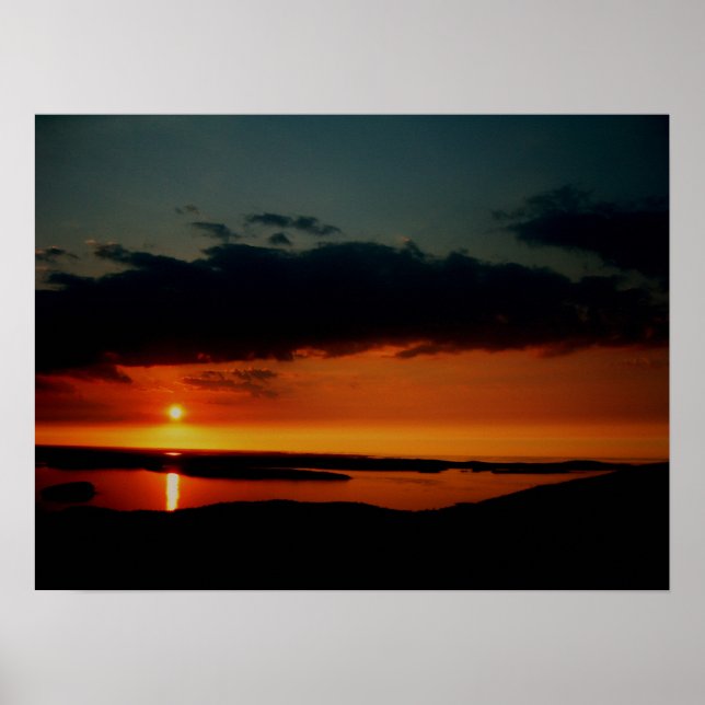 Vacker Sunrise Poster (Framsidan)