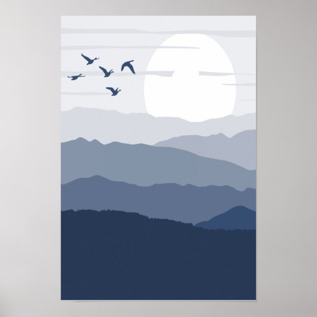 Vacker Sunrise Poster (Framsidan)
