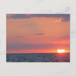 Vacker Sunset Beach, Cape May, NJ Vykort