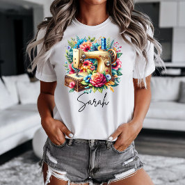 Vacker symaskin  t shirt