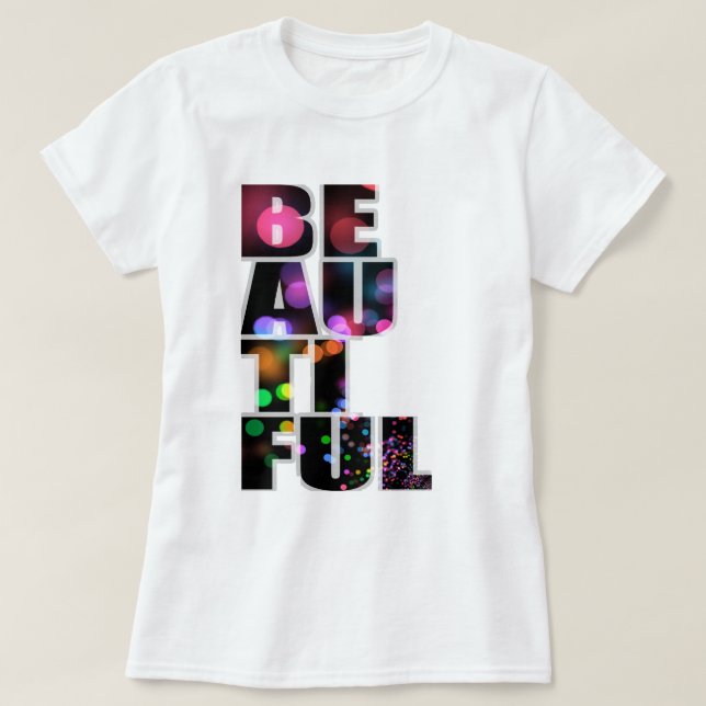 vacker t-shirt (Design framsida)