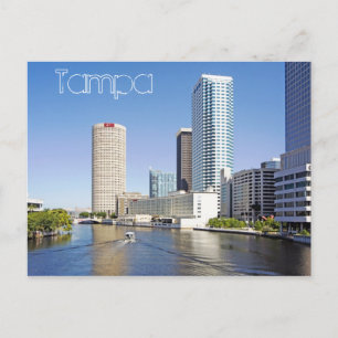 Vacker Tampa, Florida Vykort
