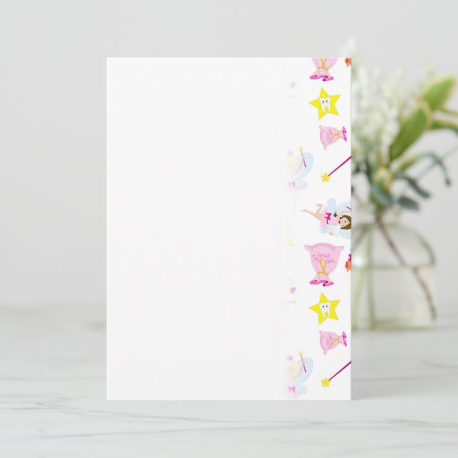 Vacker Tandféns Magiska Stav Vita Tänder Spara Datumet (Stående Fram)