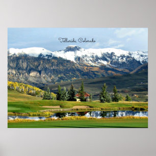 Vacker Telluride, Colorado Ligcape Poster
