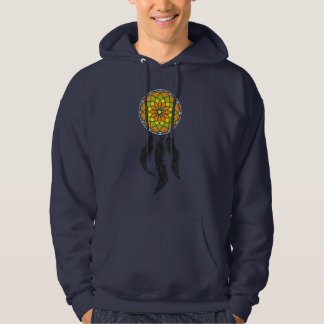 Vacker Tibetansk Mandala Hoodie