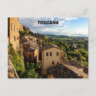 Vacker Toscana - Italien Vykort