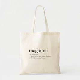 Vacker Totebag – Filippinsk Estetik Tygkasse