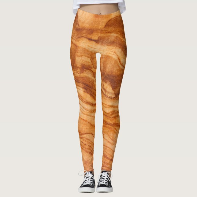 Vacker träbit leggings (Framsida)
