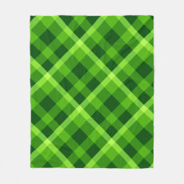 Vacker Träd Grönt Play Medium Fleece Blanket