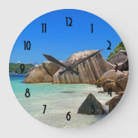 Vacker Tropical Sea Rocky Kusten
