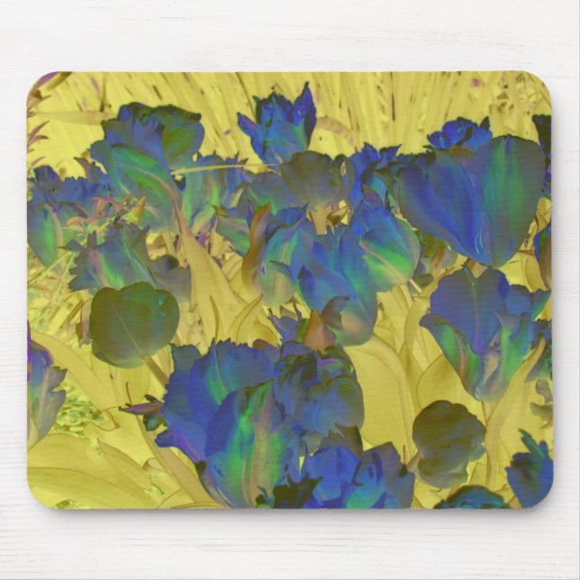 Vacker Tulips Mousepad Musmatta (Framsidan)