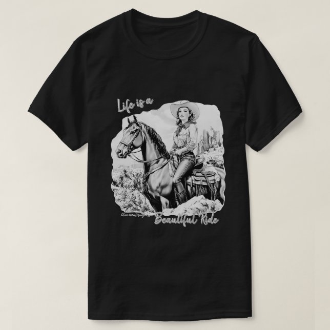 Vacker tur t shirt (Design framsida)
