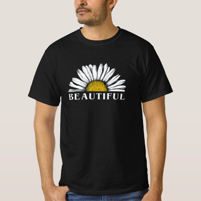 Vacker tusenskönsblomma t shirt (Framsida)