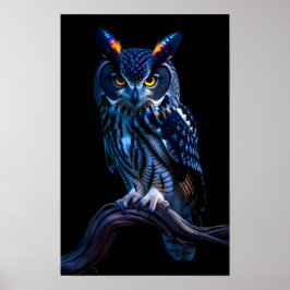 Vacker uggla poster
