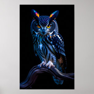 Vacker uggla poster