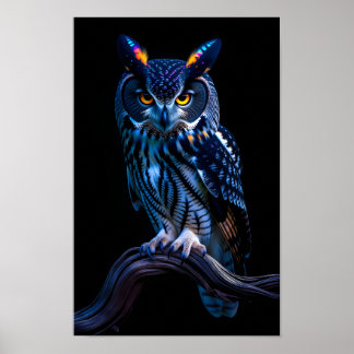 Vacker uggla poster