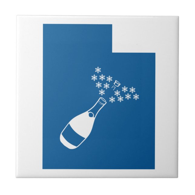 Vacker Utah Kakelplatta (Framsidan)