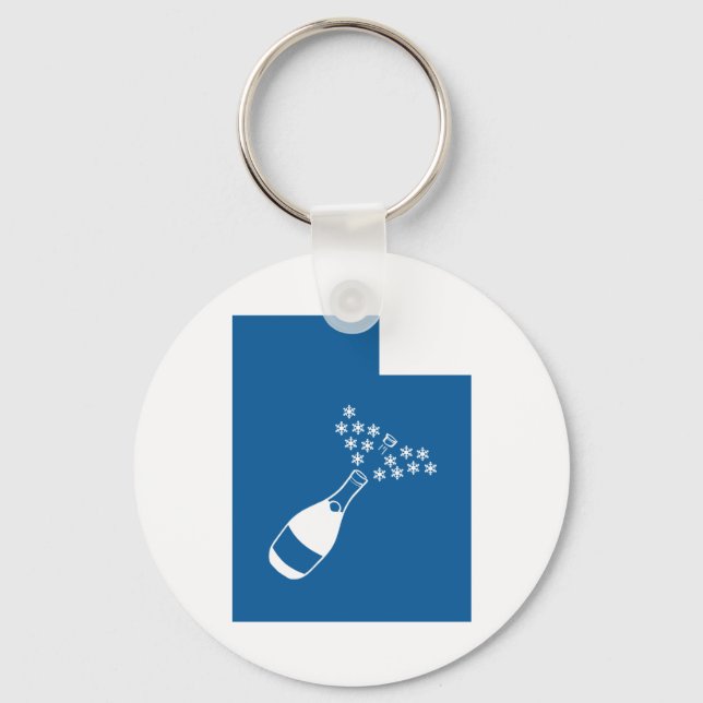 Vacker Utah Nyckelring (Framsida)