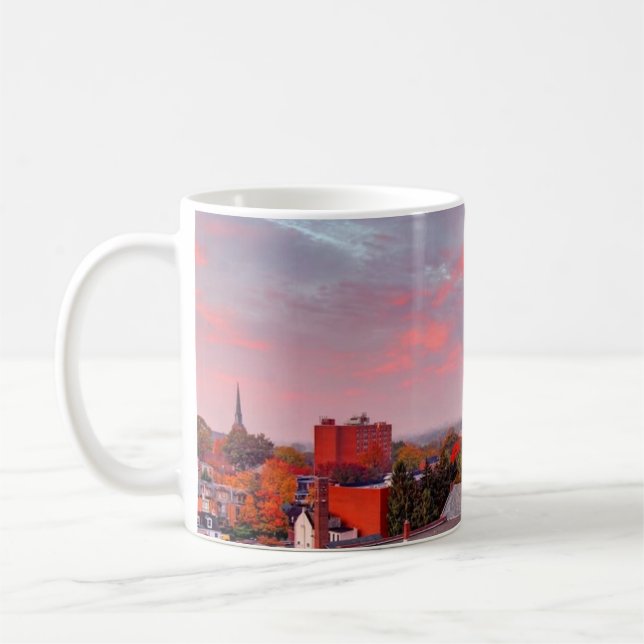 Vacker utomhusscenery Coffee Mugg (Vänster)