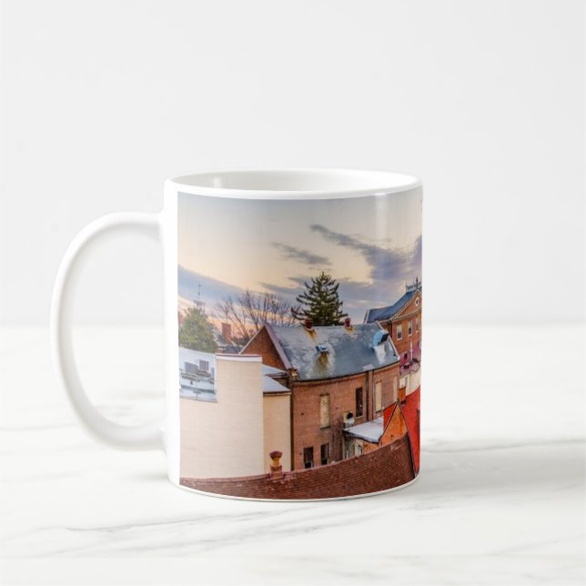 Vacker utomhusscenery Coffee Mugg (Vänster)