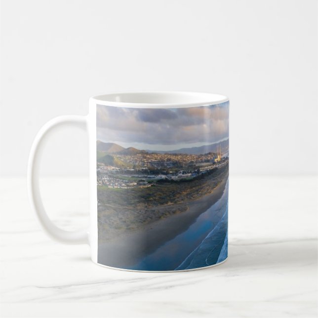 Vacker utomhusscenery Coffee Mugg (Vänster)