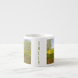 Vacker utsikt espressomugg