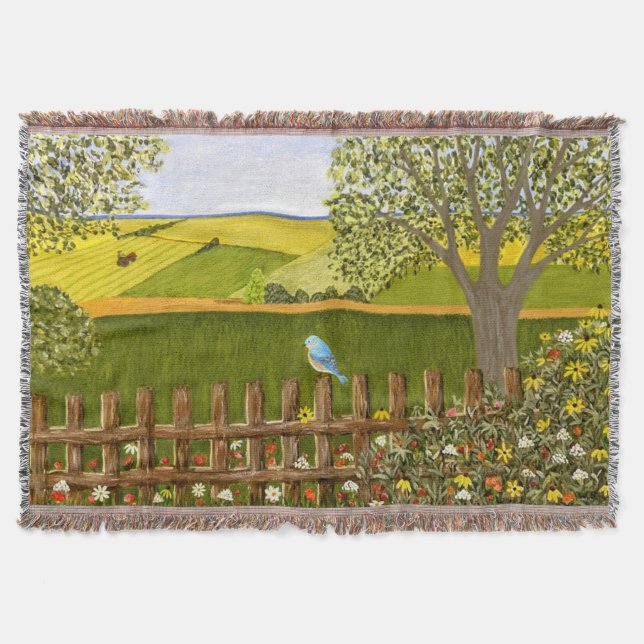 Vacker utsikt filt (Framsidan)