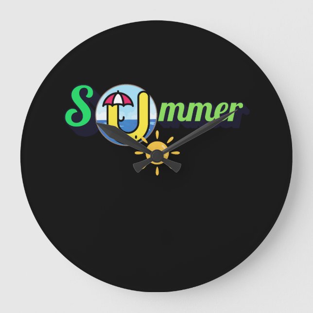 vacker väggklocka (Framsida)