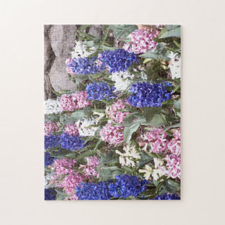 Vacker Vår Hyacinths Jigszle Puzzle Pussel