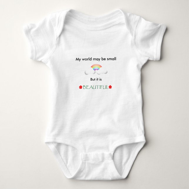 Vacker värld t shirt (Framsida)