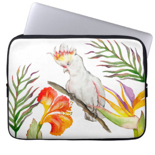 Vacker vattenfärgsamazon, teckning laptop fodral