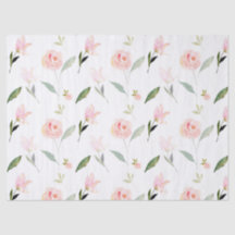 Vacker vattenfärgsBlommigt Rosa