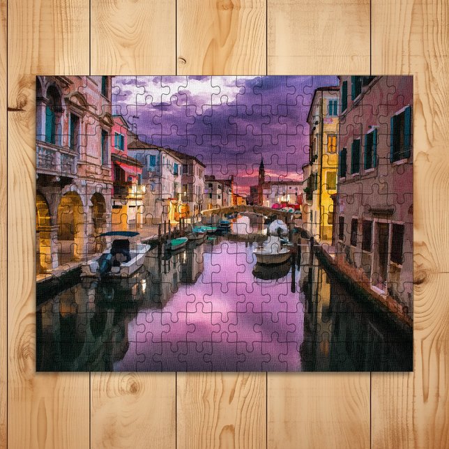 Vacker Venedig-kanalen i Italien Pussel (Skapare uppladdad)