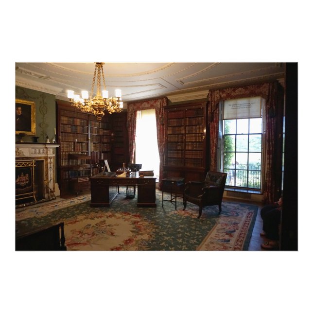 Vacker Victorian Study Fototryck (Framsidan)