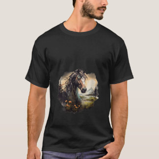 vacker vild för häst Idea Kreativ inspiration Gra T Shirt
