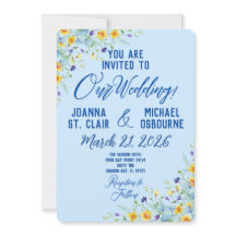 Vacker vildblomma Blå blomsterprakt