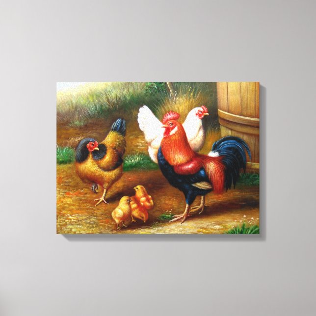 vacker vintage - målarduk 20 canvastryck (Framsida)