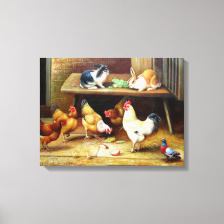 vacker vintage - målarduk 22 canvastryck